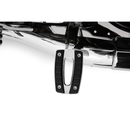 sada nízkych stupačiek»ERGO-COMFORT« spolujazdca - chrómová