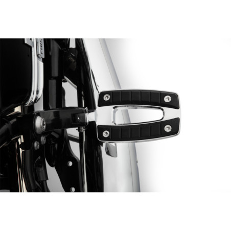 sada nízkych stupačiek»ERGO-COMFORT« spolujazdca - chrómová