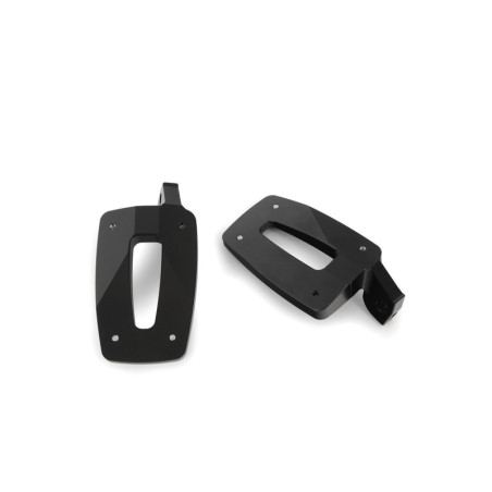 sada nízkych stupačiek»ERGO-COMFORT« spolujazdca - čierna