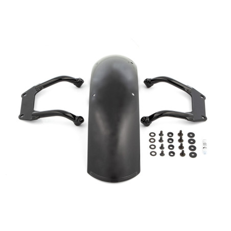 Predný blatník »RockBob« - Black Storm Metallic+biela linka