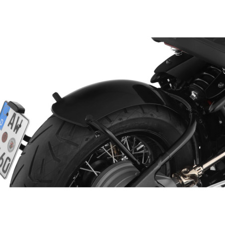 Zadný blatník »RockBob« - Black Storm Metallic+biela linka