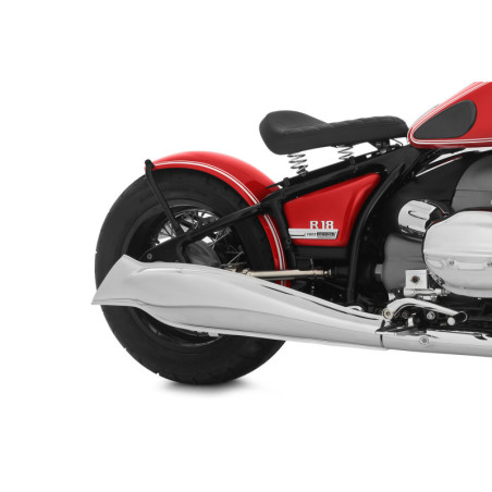 Zadný blatník »RockBob«-mars červená metalíza+biela linka