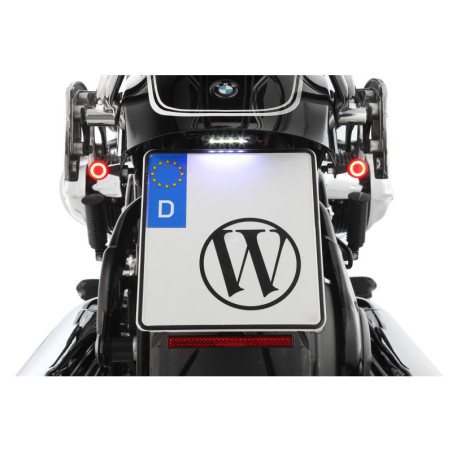 zadná prestavba ŠPZ - PURE s držiakom smeroviek M8