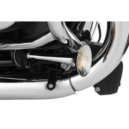 Dvojfarebná fanfára - pochrómovaná