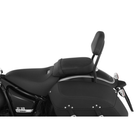 Adapter opierky v kombinácii s originálnymi bočnými taškami - nerez