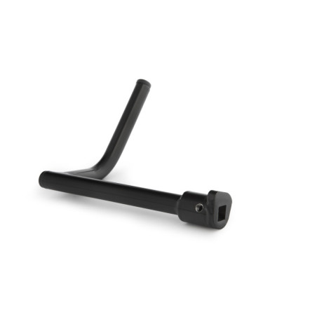 radiaca páka pre spiatočku - čierna