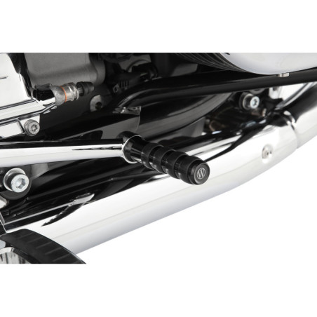 Predĺženie brzdovej páky so stupačkami - čierne