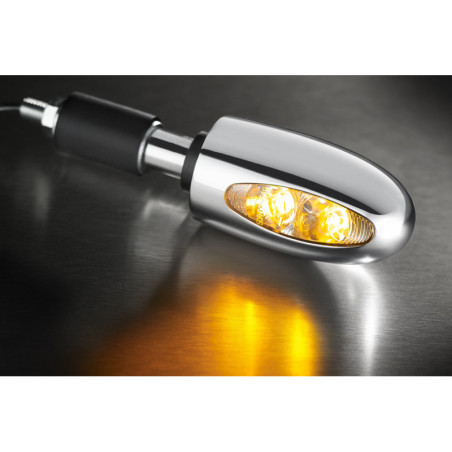 Smerovky do riadidiel R18 Kellermann BL 1000 - chrómové