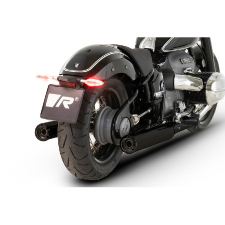 REMUS koncovky Short Cut - čierne mattne