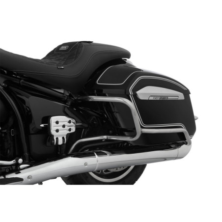 Padacie rámy zadné Bager-Trans. - chrómové