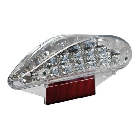 Zadné číre LED svetlo