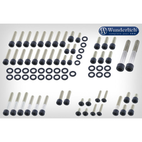 Sada skrutiek motora hexalobular VA-čierna