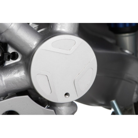 Kryt ložiska kivneh vydlice EDGE - ľavé - strieborné