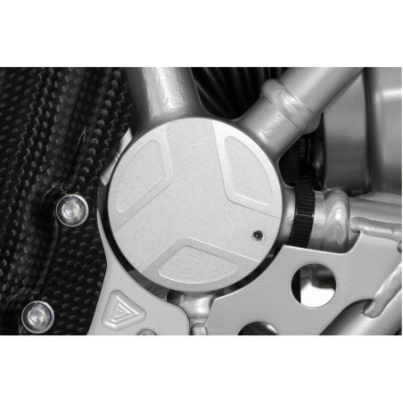 Kryt ložiska kivneh vydlice EDGE - ľavé - strieborné