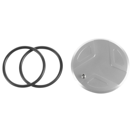 Kryt ložiska kivneh vydlice EDGE - ľavé - strieborné