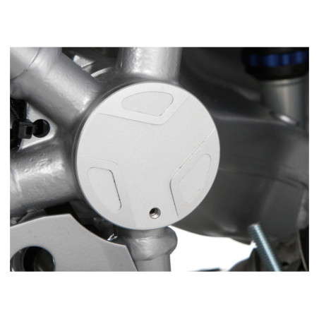 Kryt ložiska kivneh vydlice EDGE - pravé- strieborné