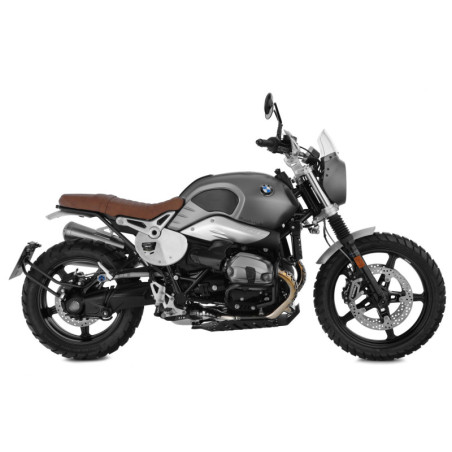 Štartovné číslo R nineT- brúsená strieborná