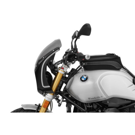 Predná maska »DAYTONA« - Blackstorm Metallic+biele línie