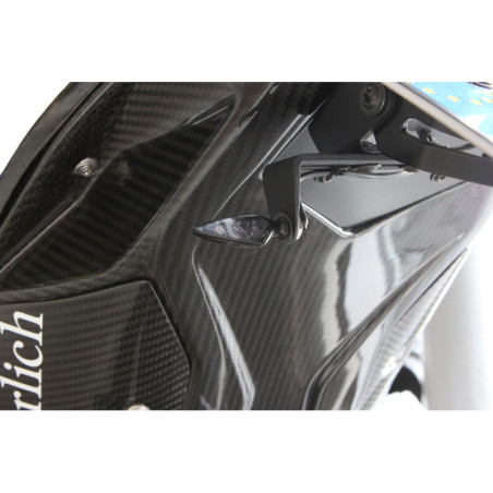 Držiak smerovky-závit M5 - čierny