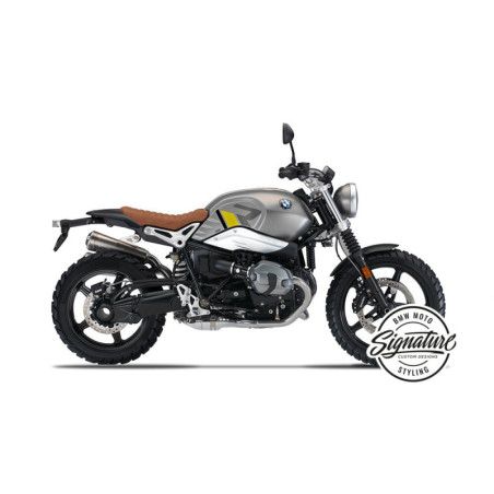 Sada nálepiek na nádrž R-Line - čierno-žltá