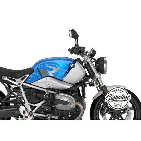 Sada nálepiek na nádrž R-Line - strieborná