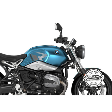 Sada nálepiek na nádrž R-Line - strieborná