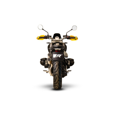 REMUS »MESH« dvojitá koncovka -vysoká-nerez