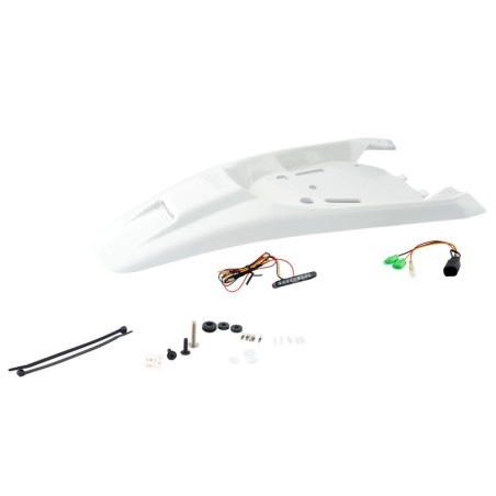 zadná prestavba »ENDURO« so svetlom - svetlo biela