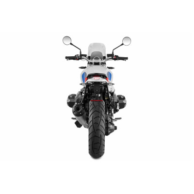 Držiak ŠPZ »Enduro« pre zadnú prestavbu - čierny