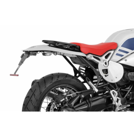 Držiak ŠPZ »Enduro« pre zadnú prestavbu - čierny