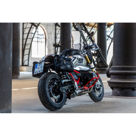 Držiak ŠPZ »Enduro« pre zadnú prestavbu - čierny