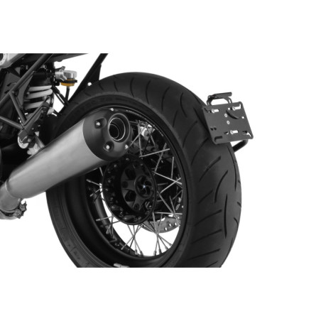 držiak ŠPZ SWING pre montáž na kardan - čierny