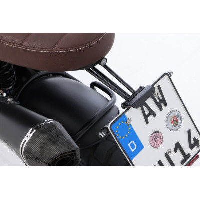 držiak ŠPZ »RETROSPORT« - čierny