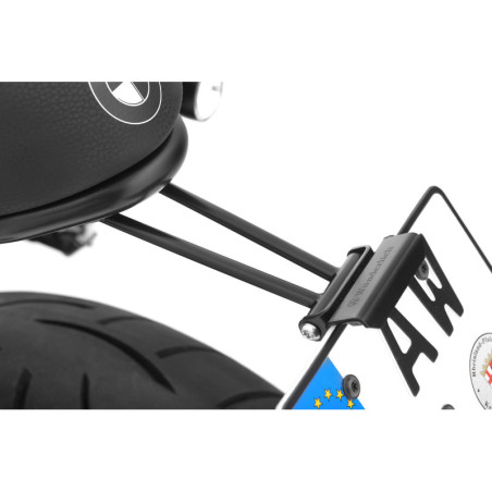 držiak ŠPZ »RETROSPORT« - čierny