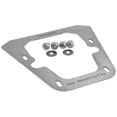 doska pre sedadlo spolujazdca R nineT - strieborná