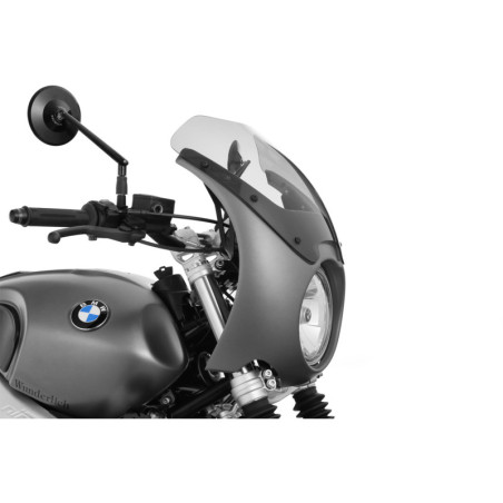 Predná maska »DAYTONA« R nineT Scrambler - stereo mattná metalíza