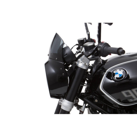 Predná maska »VINTAGE TT« R nineT -17 - čierna lesklá