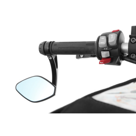 Adaptér pre koncové zrkadlá - set - čierny