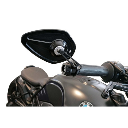 Adaptér pre koncové zrkadlá - set - čierny