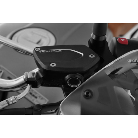 Brzda a spojka sada krytov čierna