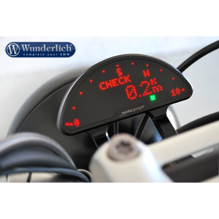 Držiak motoroskopu pre prichytenie na riadidlá