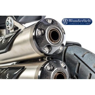 Koncovky výfukov Ilmberger - 2-dielne - karbónové