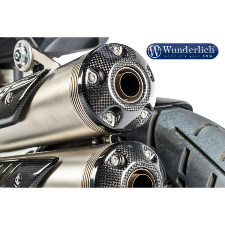 Koncovky výfukov Ilmberger - 2-dielne - karbónové