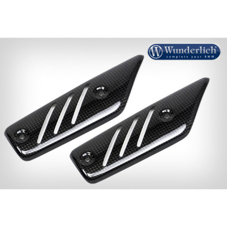 Tepelná ochrana výfuku Ilmberger - 2 diely - uhlík