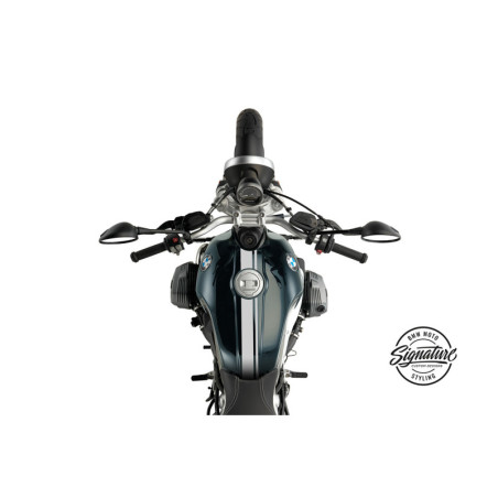 Sada nálepiek na tank Racing Lines - strieborná