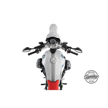 Sada nálepiek na tank Racing Lines - strieborná