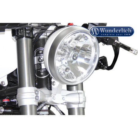 Držiak svetlometov - strieborný