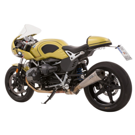 držiak výfuku single - čierny