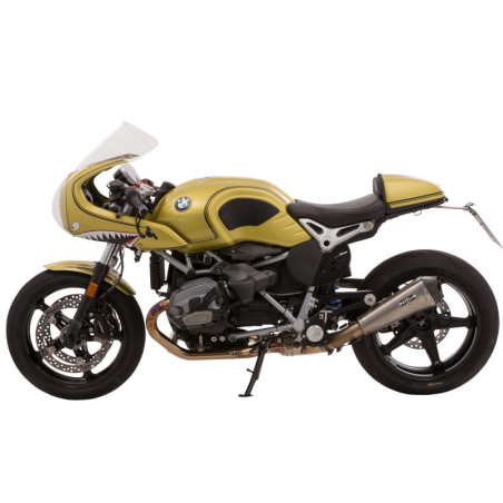 držiak výfuku single - čierny