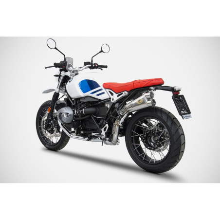 výfuk  ZARD R nineT High limited - strieborný